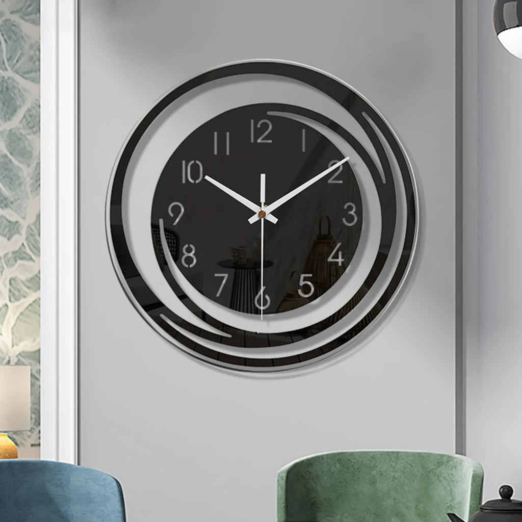 Simple Acrylic Wall Clock with Pendulum