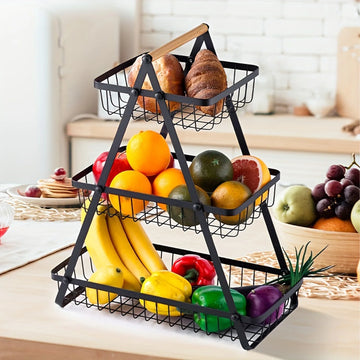 3-Tier Countertop Fruit Basket